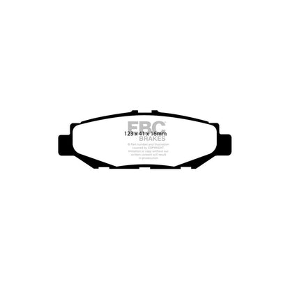 EBC DP3848C Lexus Redstuff Rear Brake Pads (Inc. GS300 & SC400) 2 | ML Performance UK Car Parts