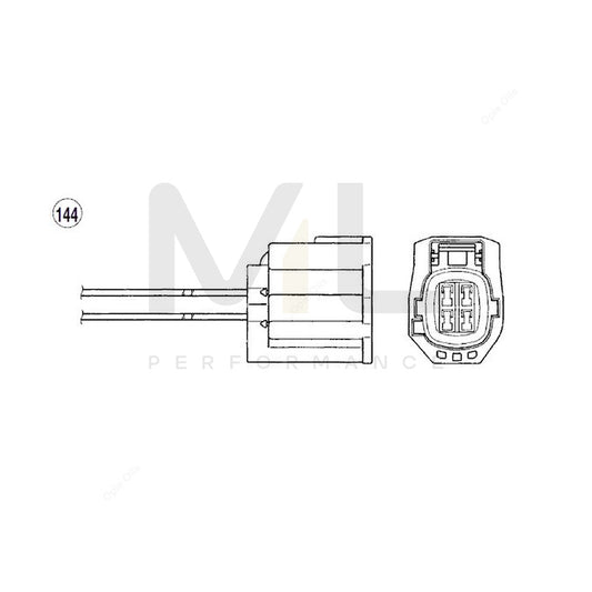 NTK Lambda Sensor - Oxygen / O2 Sensor OZA495-F19 (NGK 96837) | ML Car Parts UK | ML Performance