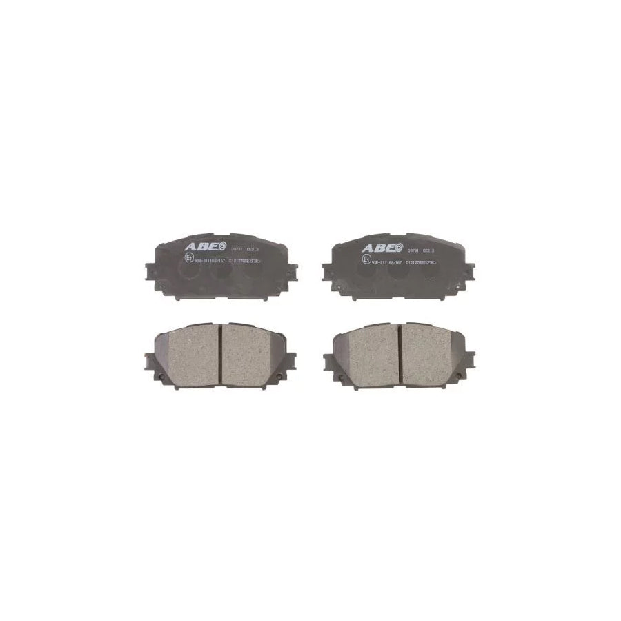 ABE C12127ABE Brake Pad Set