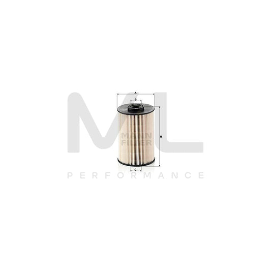 MANN-FILTER PU 937 x Fuel filter with seal | ML Performance Car Parts