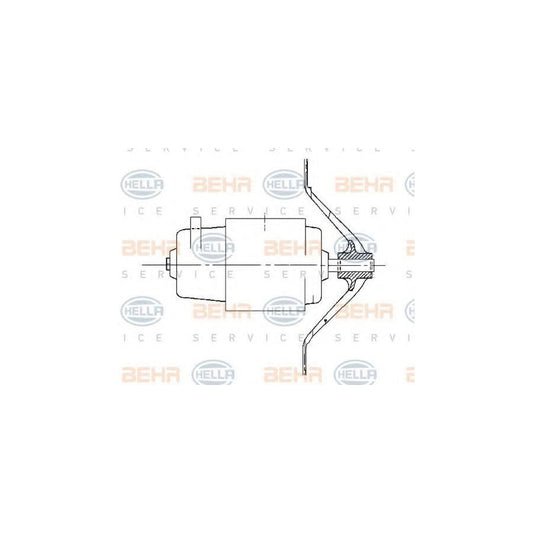 Hella 8EW 009 158-381 Interior Blower