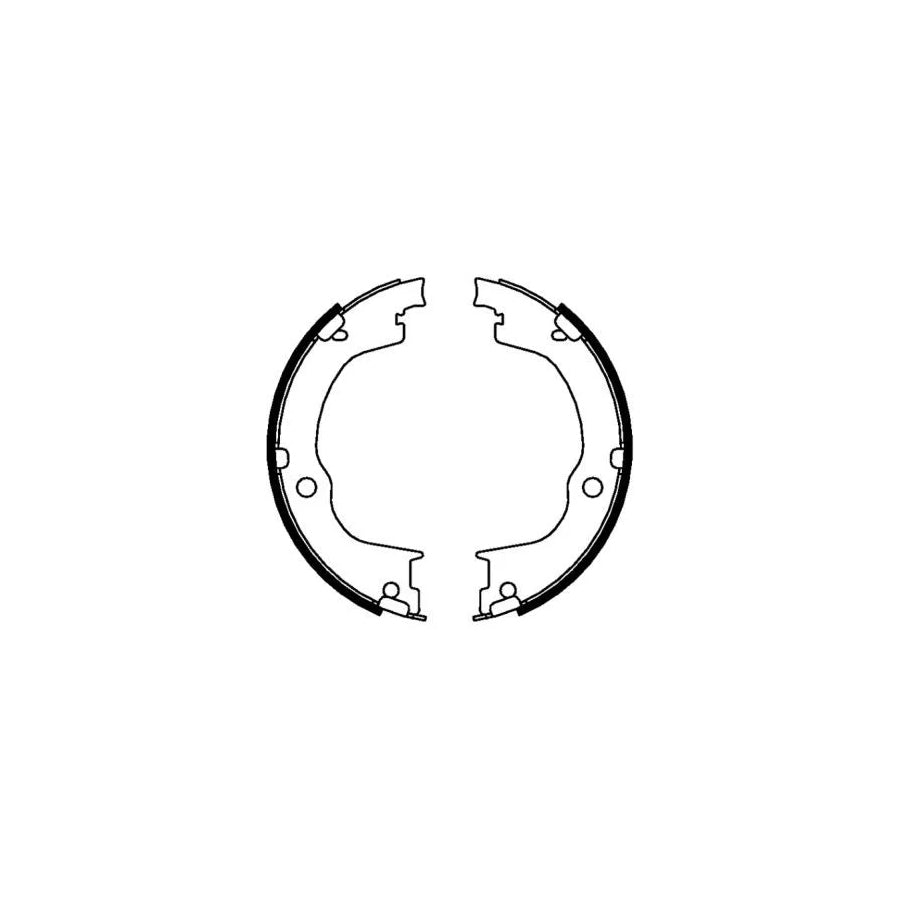 ABE CRX002ABE Handbrake Shoes