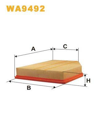 WIX Filters WA9492 Air Filter