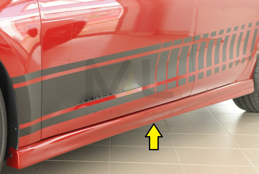 Rieger 00027051 SEAT Leon KL Side Skirt 6 | ML Performance UK Car Parts