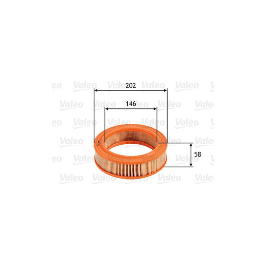 VALEO 585644 Air Filter | ML Performance UK Car Parts