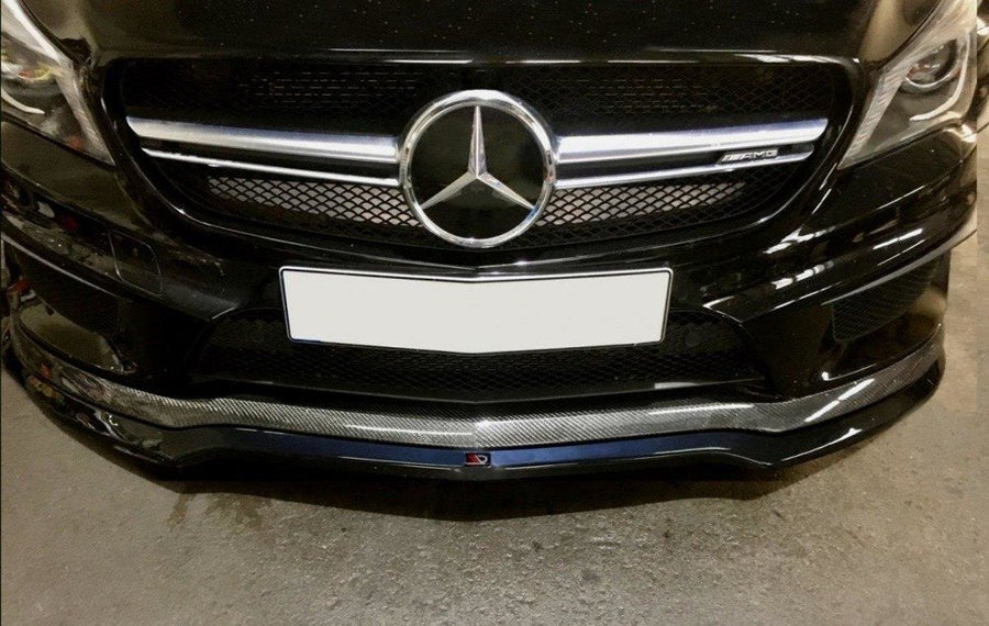 Maxton Design Mercedes Benz CLA 45 AMG C117 (Pre-Facelift) Front Splitter V.1