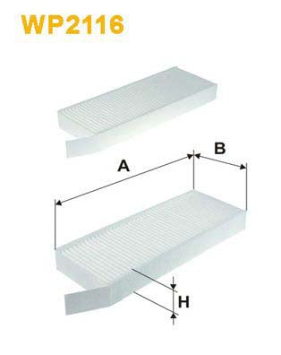 WIX Filters WP2116 Pollen Filter