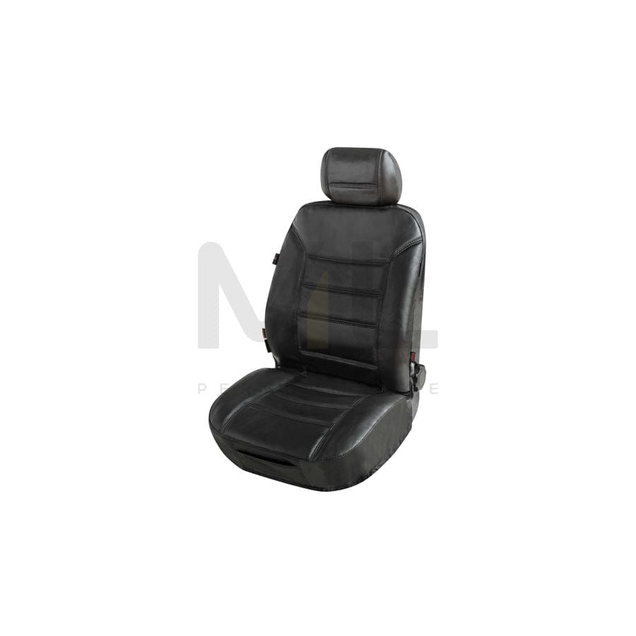 WALSER Billy 19635 Car seat cover Black, Leather, Front | ML Performance Car Parts
