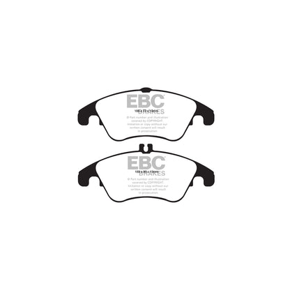 EBC DP1991 Mercedes-Benz W/S/C204 A/C207 Ultimax Front Brake Pads - ATE Caliper 2 | ML Performance UK Car Parts