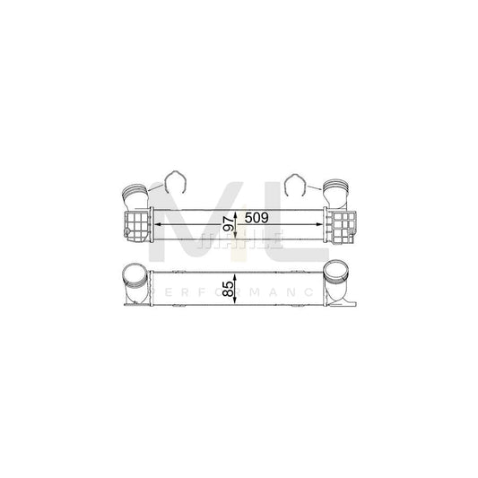 MAHLE ORIGINAL CI 146 000S Intercooler | ML Performance Car Parts