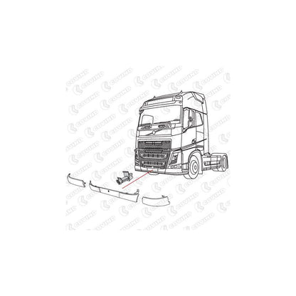 Covind 4Fh/ 98 Mounting Bracket, Bumper | ML Performance UK