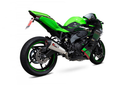 Scorpion RKA141SYSSEO Kawasaki Ninja ZX-25R Serket Taper Full System - Brushed Stainless Steel Sleeve | ML Performance UK UK