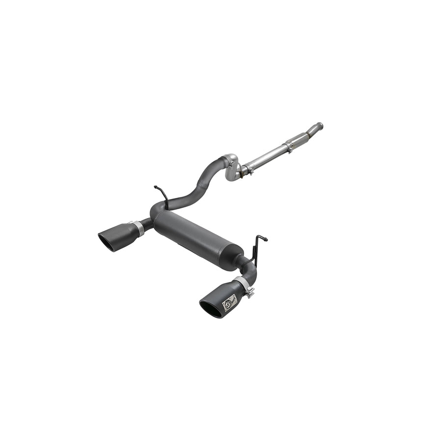  aFe 49-48096-B Cat-Back Exhaust System Jeep Wrangler (JL) 18-21 L4-2.0L (T)  | ML Performance UK Car Parts