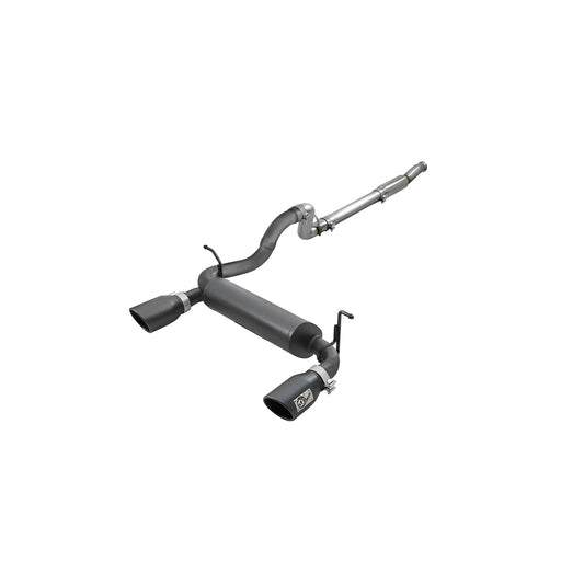  aFe 49-48096-B Cat-Back Exhaust System Jeep Wrangler (JL) 18-21 L4-2.0L (T)  | ML Performance UK Car Parts