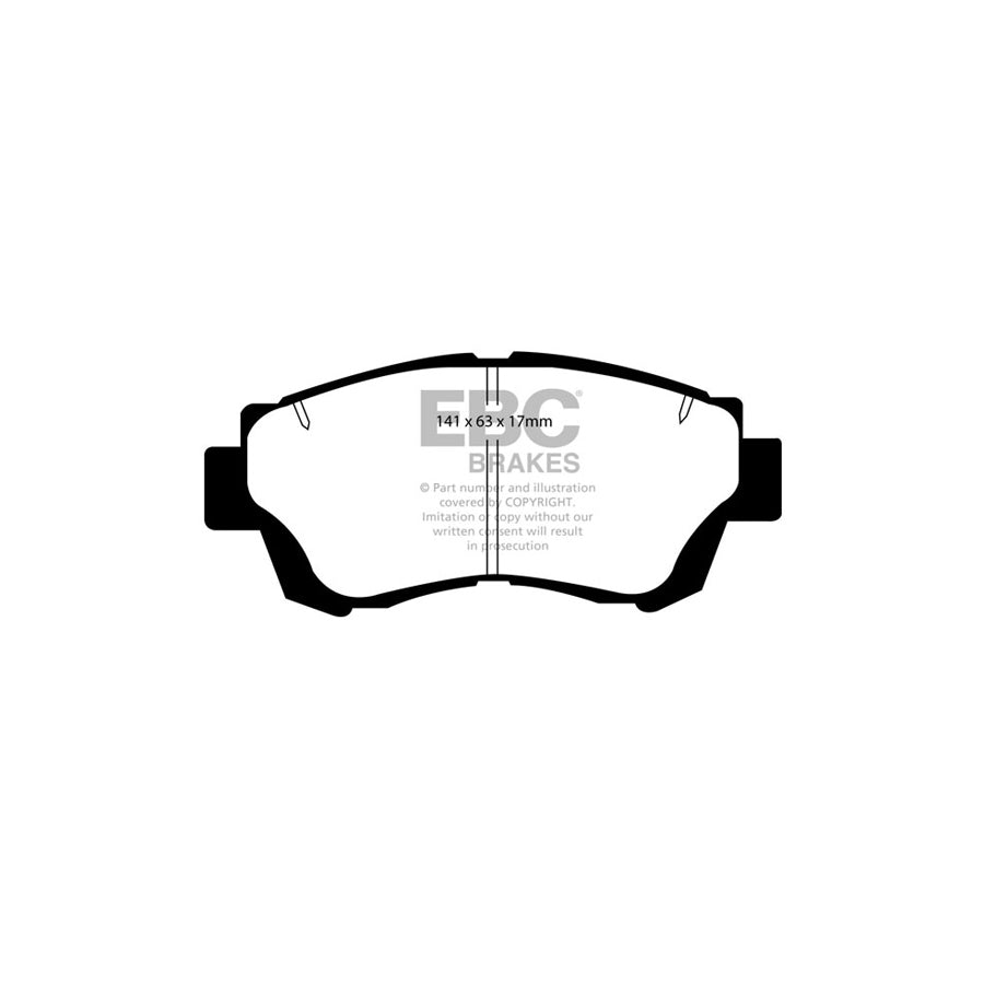 EBC DP3874C Lexus Toyota Redstuff Front Brake Pads 2 | ML Performance UK Car Parts