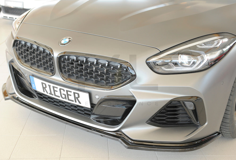 Rieger 00088204 BMW Z4 G4Z/G29 Front Splitter 10 | ML Performance UK Car Parts