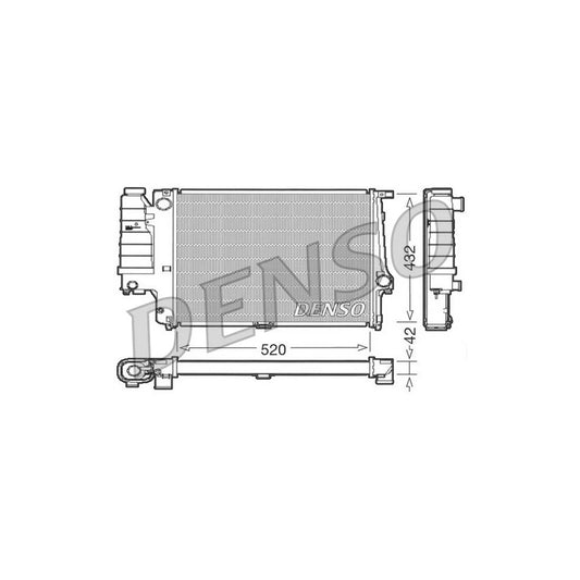 Denso DRM05064 Drm05064 Engine Radiator For Bmw 5 Series | ML Performance UK