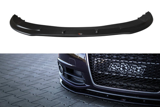 Maxton Design AU-A6-C6F-SLINE-FD1T Front Splitter Audi A6 S-Line C6 FL | ML Performance UK Car Parts