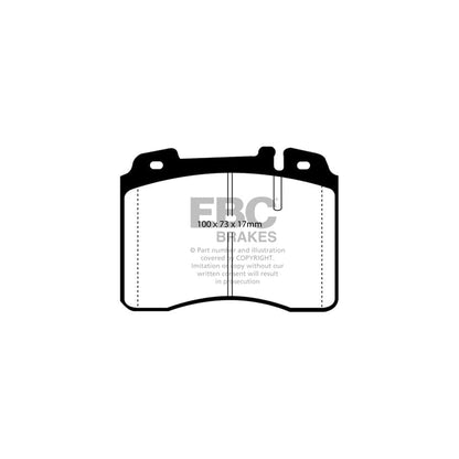 EBC PD40K1206 Mercedes-Benz T210 Ultimax Pad & Plain Disc Kit - ATE Caliper 2 | ML Performance UK Car Parts