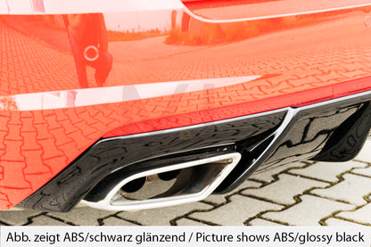 Rieger 00099257 Skoda 5E Octavia RS Rear Diffuser 4 | ML Performance UK Car Parts