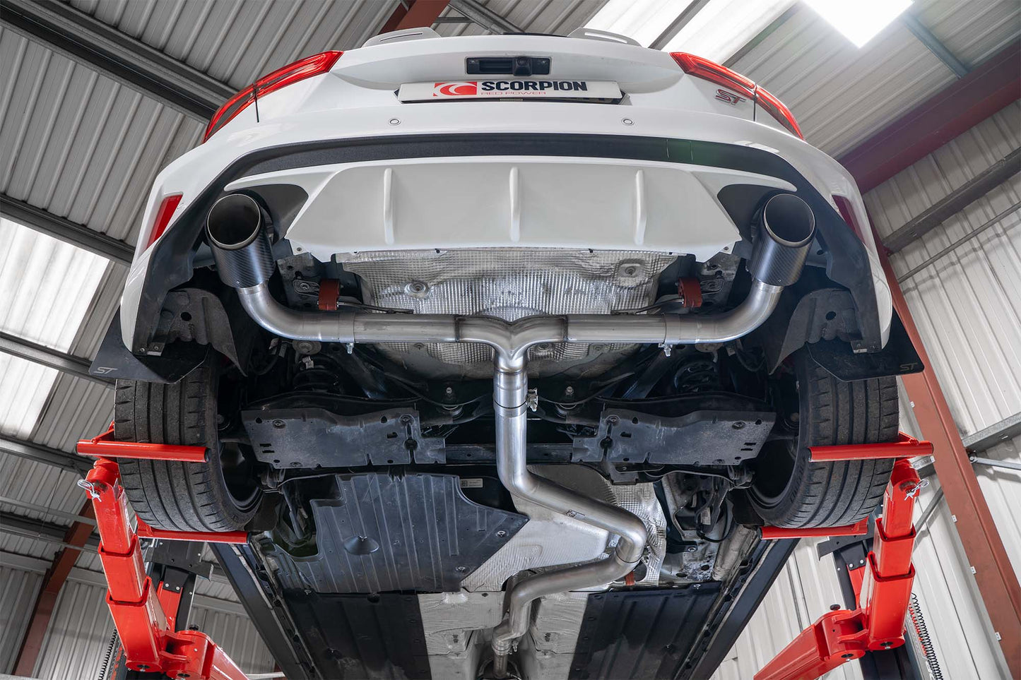 Scorpion SFDS095CF Ford Focus ST Mk4 Predator Gpf-Back System | ML Performance UK UK