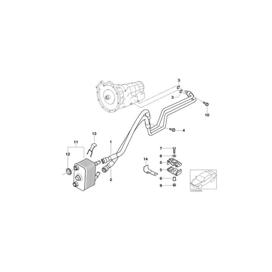 Genuine BMW 32416758253 E53 Holder (Inc.  & X5 3.0d) | ML Performance UK Car Parts