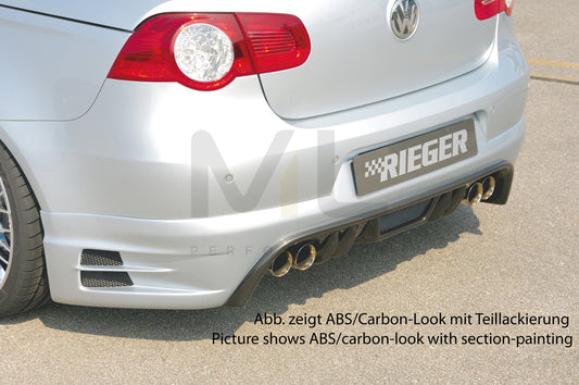 Rieger 00099751 VW 1F EOS Rear Diffuser 1 | ML Performance UK Car Parts