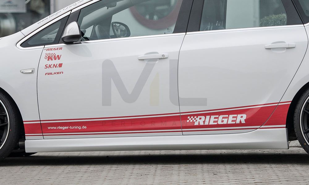 Rieger 00051328 Opel Astra J Side Skirt 1 | ML Performance UK Car Parts