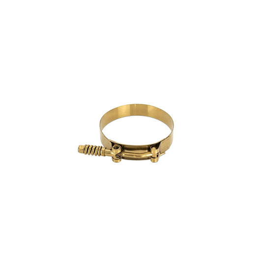 Mishimoto MMCLAMP-325TGD 3.25 Inch Stainless Steel Constant Tension T-Bolt Clamp - Gold
