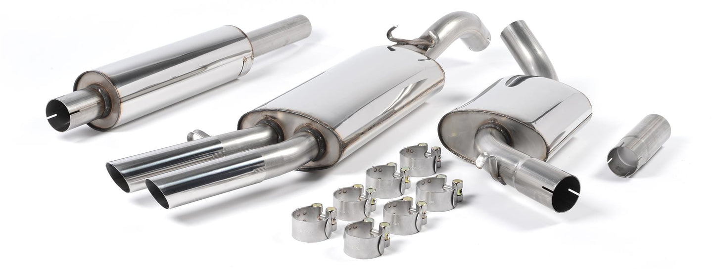 MillTek MCXVW202 Volkswagen Golf Front Pipe-back