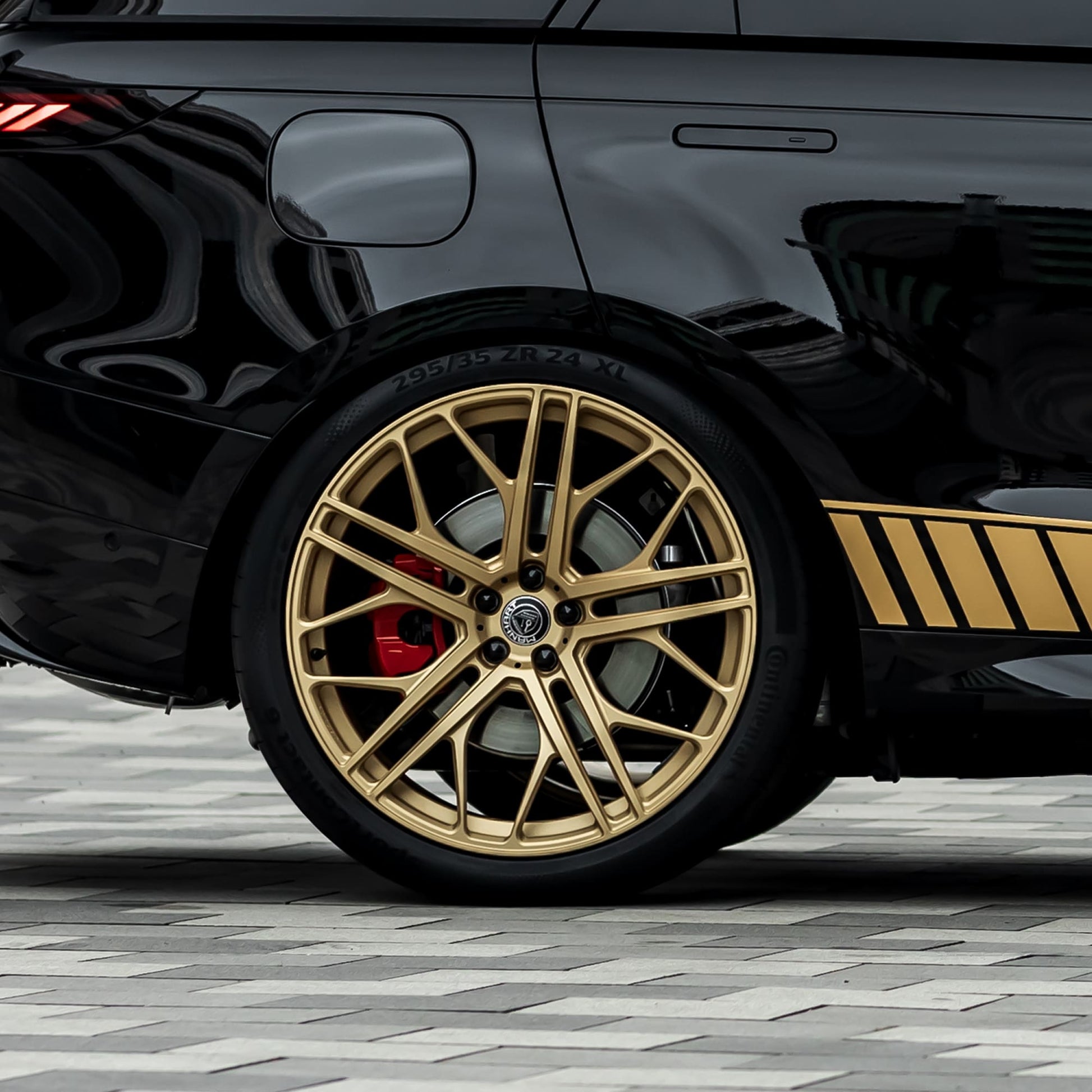 MANHART MHRSPOFL22105 FORGED LINE RIM SET FOR RANGE ROVER SPORT P530 (FIRST EDITION)  MATTE GOLD