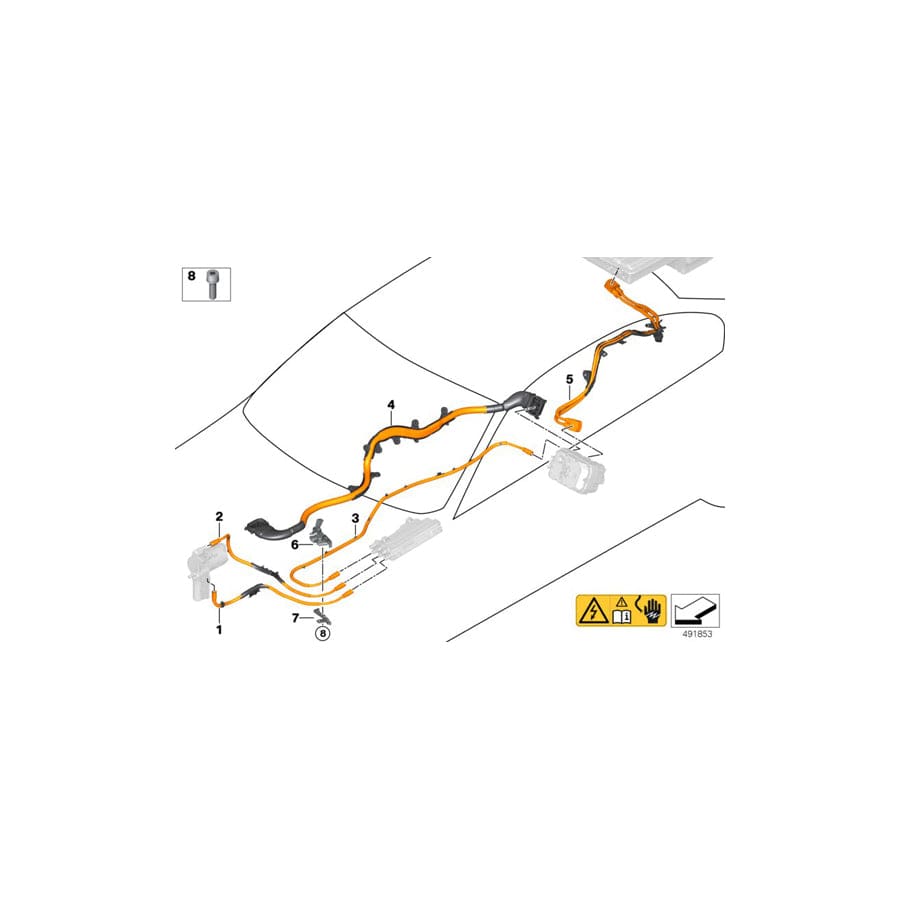 Genuine BMW 07146820320 F30 Hex Nut M6 (Inc. 330e) | ML Performance UK Car Parts