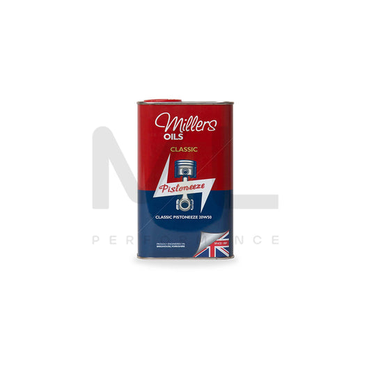 Millers Oils Classic Pistoneeze 20W-50 Mineral Engine Oil 1l | Engine Oil | ML Car Parts UK | ML Performance