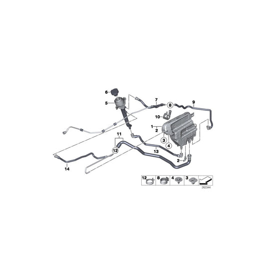 Genuine BMW 17137616202 F11 F12 Cover (Inc. 650iX) | ML Performance UK Car Parts