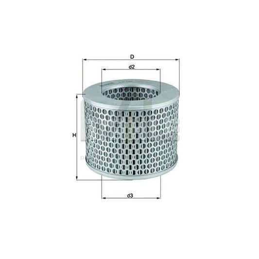 MAHLE ORIGINAL LX 186 Air Filter for PORSCHE 356 Filter Insert | ML Performance Car Parts