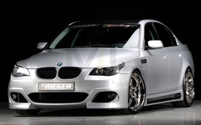 Rieger 00053611 BMW 5 Series E60 E61 Front Bumper 6 | ML Performance UK Car Parts