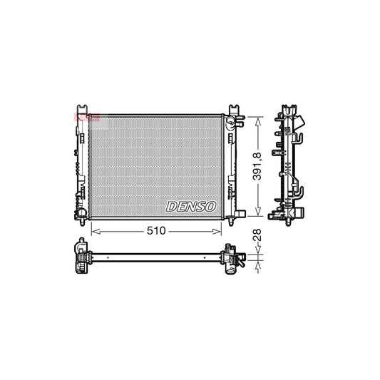 Denso DRM23109 Drm23109 Engine Radiator | ML Performance UK