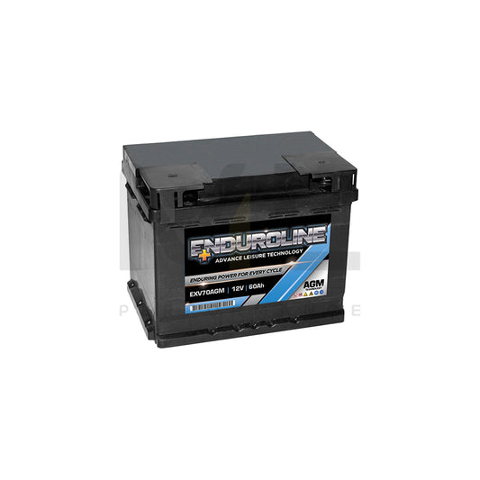 EXV70AGM Enduroline AGM Leisure Battery 60Ah | Car Batteries UK | ML Performance Car Parts