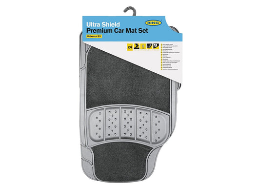 RING RMAT2 Carpet Shield Rubber/Carpet Grey Mat | ML Performance