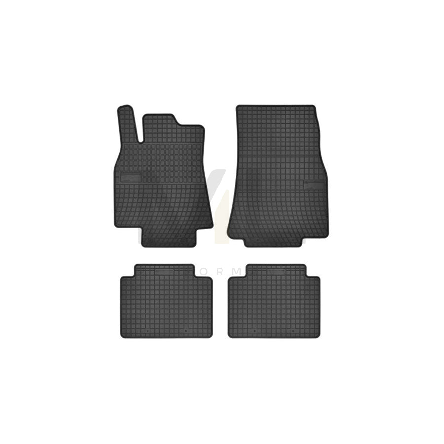 FROGUM Tailored 546399 Floor mat set suitable for MERCEDES-BENZ B-Class (W245) Elastomer, Front and Rear, Quantity: 4, Black | ML Performance Car Parts