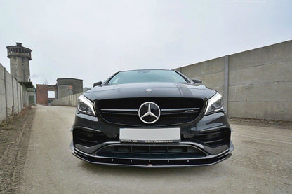 Maxton Design Mercedes Benz CLA 45 AMG C117 (Facelift) Front Splitter V.1