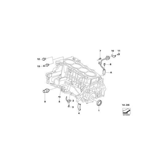 Genuine BMW 11427791848 R50 Screw M6X12 (Inc. One D) | ML Performance UK Car Parts