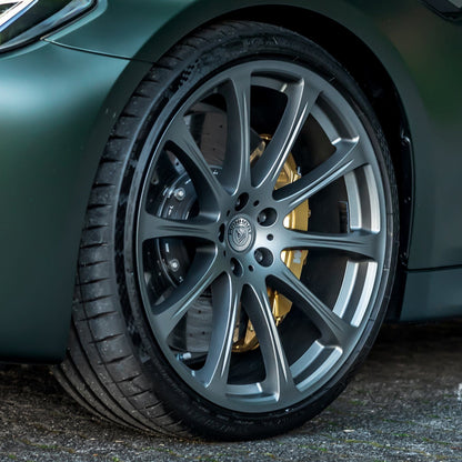 MANHART MHTENSPOKE1100 FOR BMW 5 SERIES  TEN-SPOKE RIM SET  MATTE SILVER GREY