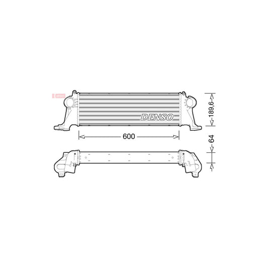 Denso DIT12004 Dit12004 Intercooler For Iveco Daily | ML Performance UK