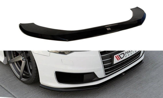 Maxton Design AU-A6-C7-U-FD1T Front Splitter Audi A6 C7 FL | ML Performance UK Car Parts