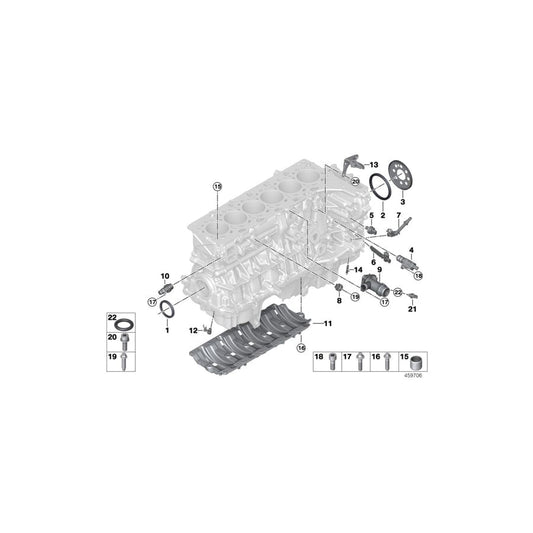 Genuine BMW 11118629123 F22 F31 Connector (Inc. 640i, M140i & M240iX) | ML Performance UK Car Parts