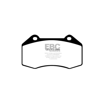 EBC PD09KF532 Opel Vauxhall Corsa D Bluestuff Front Brake Pad & USR Disc Kit - Bosch Caliper 2 | ML Performance UK Car Parts