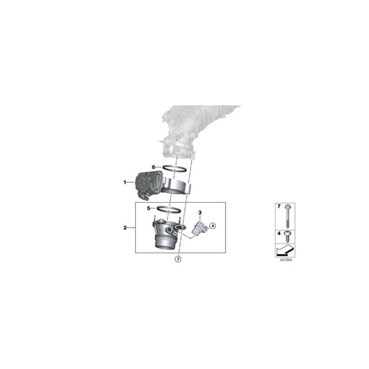 Genuine BMW 07129909481 G30 G21 G20 Screw For Plastic TS6X20-F-ZNNID (Inc. 320iX, X3 20i & 320i) | ML Performance UK Car Parts