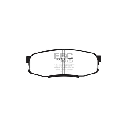 EBC PD14KR357 Lexus Toyota Bluestuff Rear Brake Pad & GD Disc Kit (Inc. LX450, LX570, Landcruiser, Sequoia) 2 | ML Performance UK Car Parts