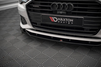 Maxton Design Audi A6 C8 Front Splitter V.1